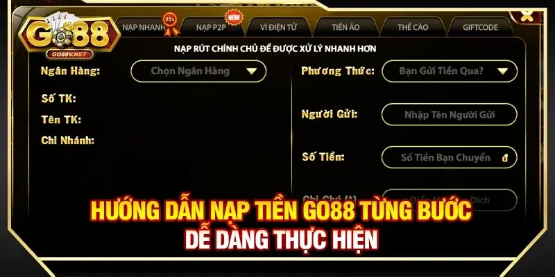 Nạp Tiền GO88 - ảnh 1
