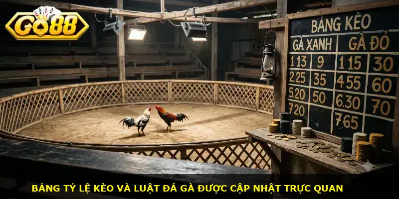 Kèo đá gà trực tiếp GO88 - ảnh 2