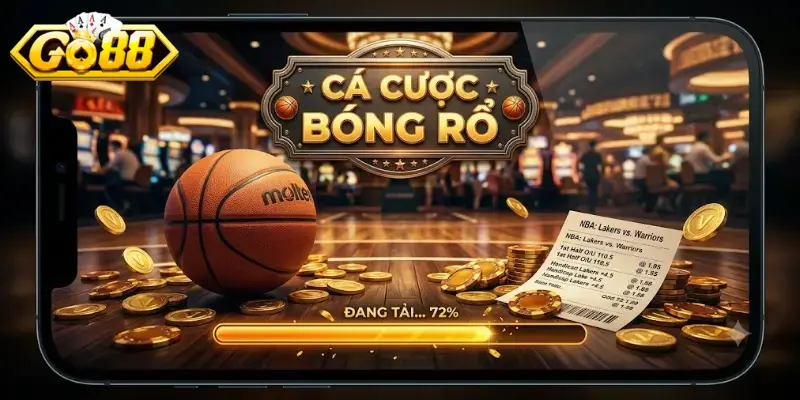 Cá cược bóng rổ GO88 trải nghiệm hấp dẫn, tỉ lệ thưởng cực chất