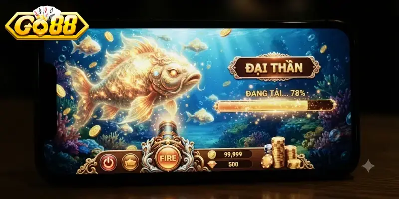 Bắn cá đại thần Go88 săn thưởng thả ga, trải nghiệm cực vui