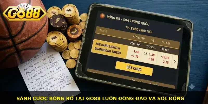 Cá cược bóng rổ GO88 - ảnh 1