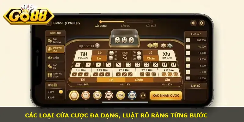 Sicbo đại phú quý GO88 - ảnh 2