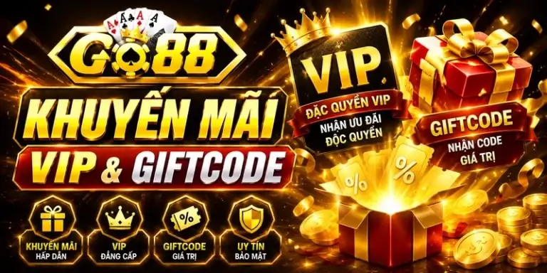 Go88 VIN gift code chào mừng