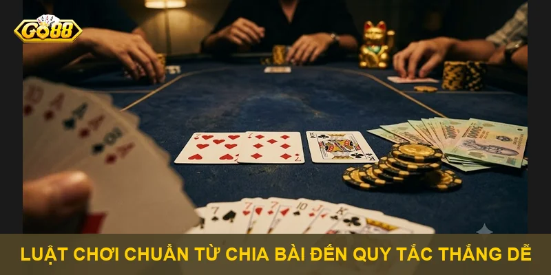 Luật chơi chuẩn từ chia bài đến quy tắc thắng dễ